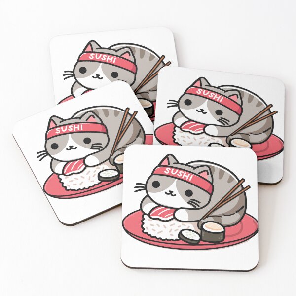 Item preview, Shushi Cat designed and sold by Rlyehinmate.