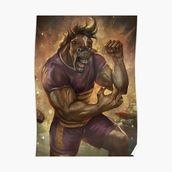 Rugby League Bronco Poster