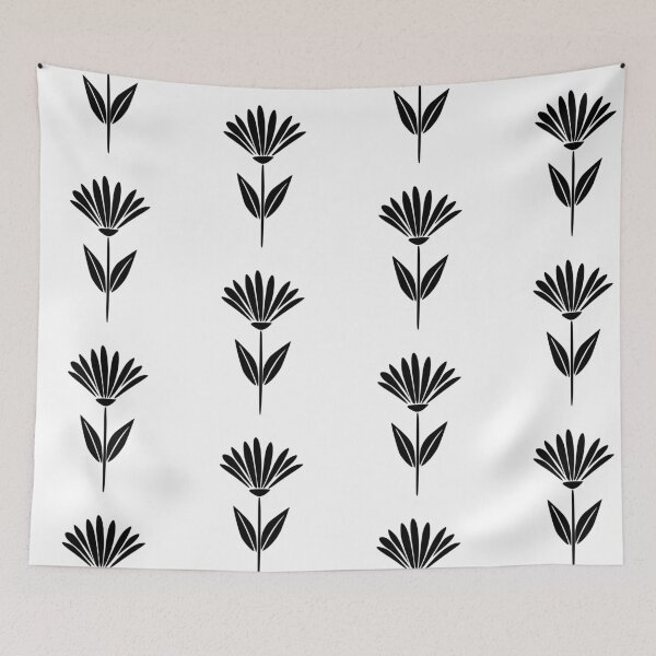 Item preview, Simple Black Flower  designed and sold by sheprint.