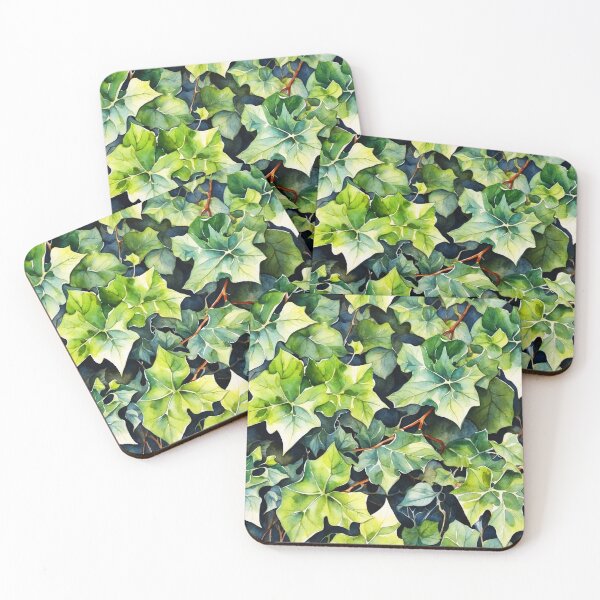Item preview, Poisonous Ivy - Greenery Pattern Watercolor Décor designed and sold by SassyArtistry.