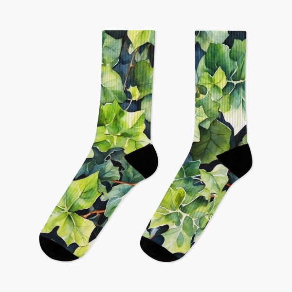 Item preview, Poisonous Ivy - Greenery Pattern Watercolor Décor designed and sold by SassyArtistry.