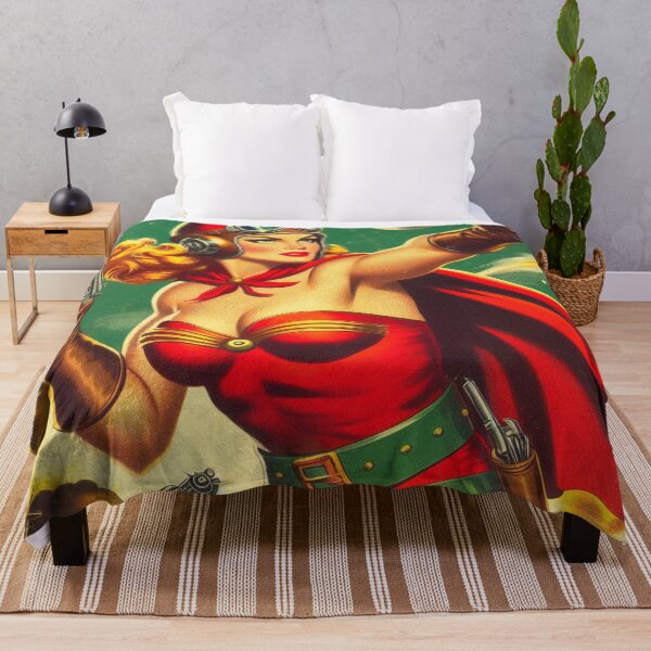 Item preview, Retro Warrior Girl designed and sold by PulpVintage.