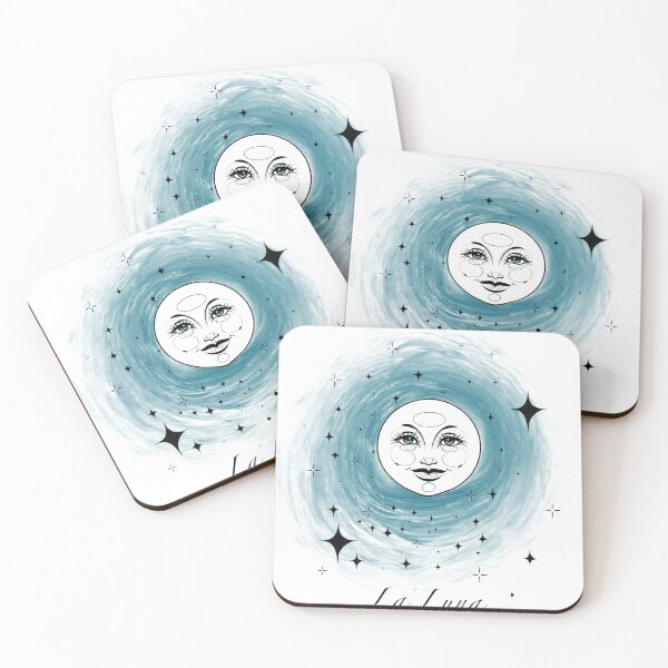 Item preview, The Moon tarot XVIII designed and sold by Clara  Memmoli.