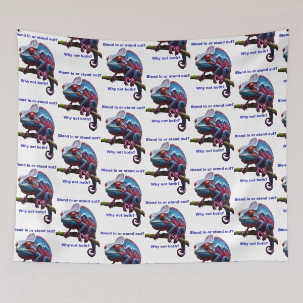Item preview, Photorealistic Majesty: A Detailed Chameleon's Radiant Colors designed and sold by AmazingLab.