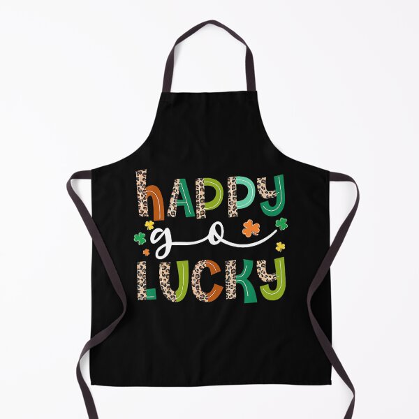 Item preview, Happy Go Lucky St Patricks Day Leopard Lucky Clover Shamrock designed and sold by BalladOfZeus.