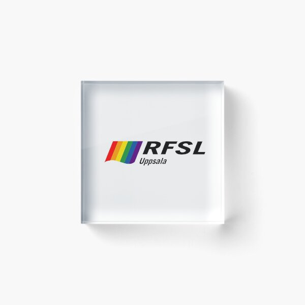 RFSL Uppsala - items with logo Acrylic Block