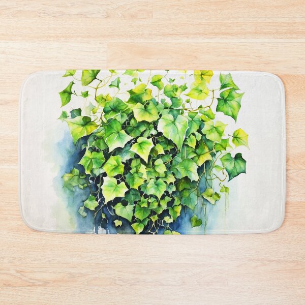 Artikelvorschau, Poison Ivy Leaves – Aquarellkunst, botanisches Musterdekor entworfen und verkauft von SassyArtistry.