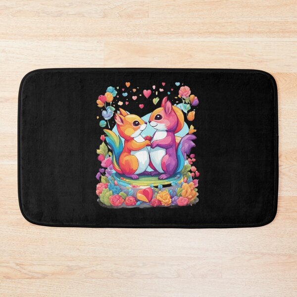 Item preview, Kawaii Squirrel in Love designed and sold by macadolie.