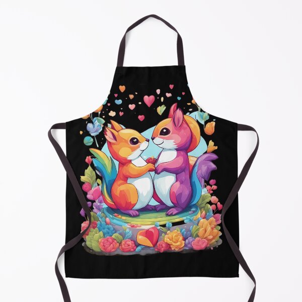 Item preview, Kawaii Squirrel in Love designed and sold by macadolie.