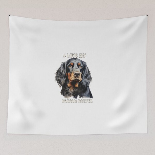 Item preview, I love my Gordon Setter designed and sold by M1234s.