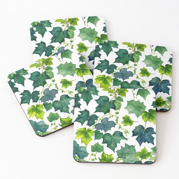 Item preview, Green Leaves - Natural Floral Pattern Décor designed and sold by SassyArtistry.