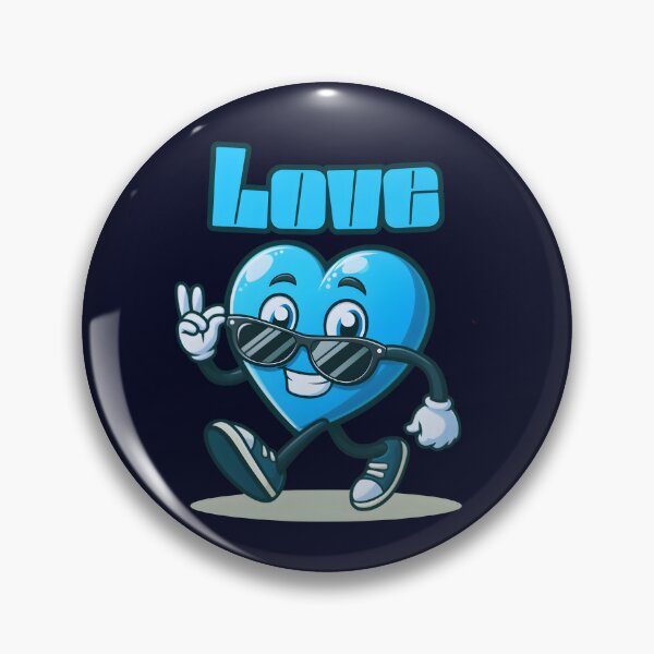 Item preview, A BLUE HEART! designed and sold by DESIGNMOL.