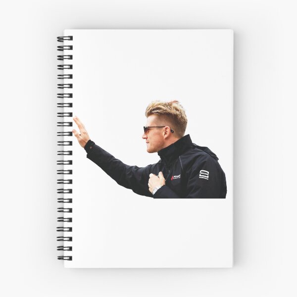 Item preview, Nico Hulkenberg F1 Driver Waving F1 Team Kevin Magnussen Teammate designed and sold by FormulaGTee1.
