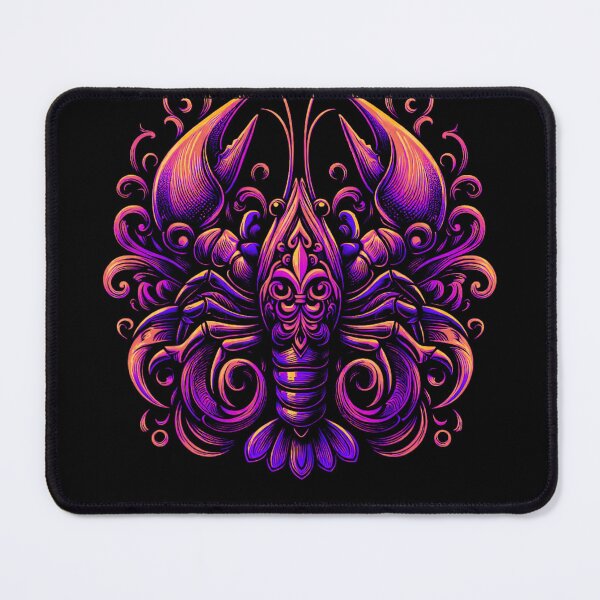 Item preview, Mardi Gras Crawfish designed and sold by studiopekepeke.