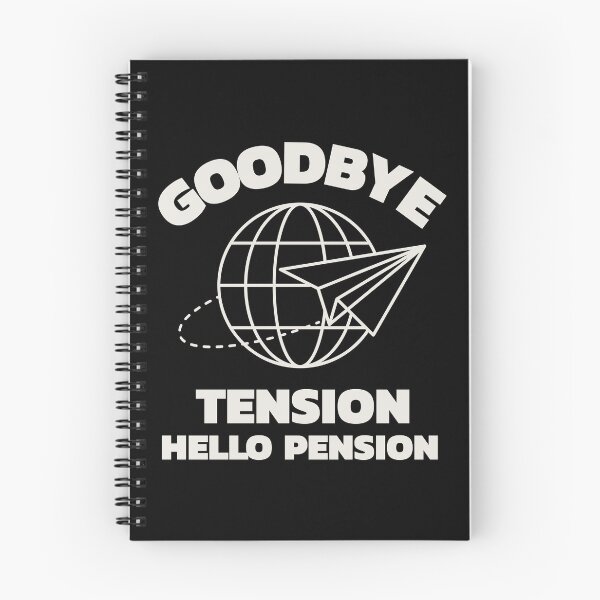 Artikelvorschau, Auf Wiedersehen Spannung, hallo Pension entworfen und verkauft von crazydotdesigns.