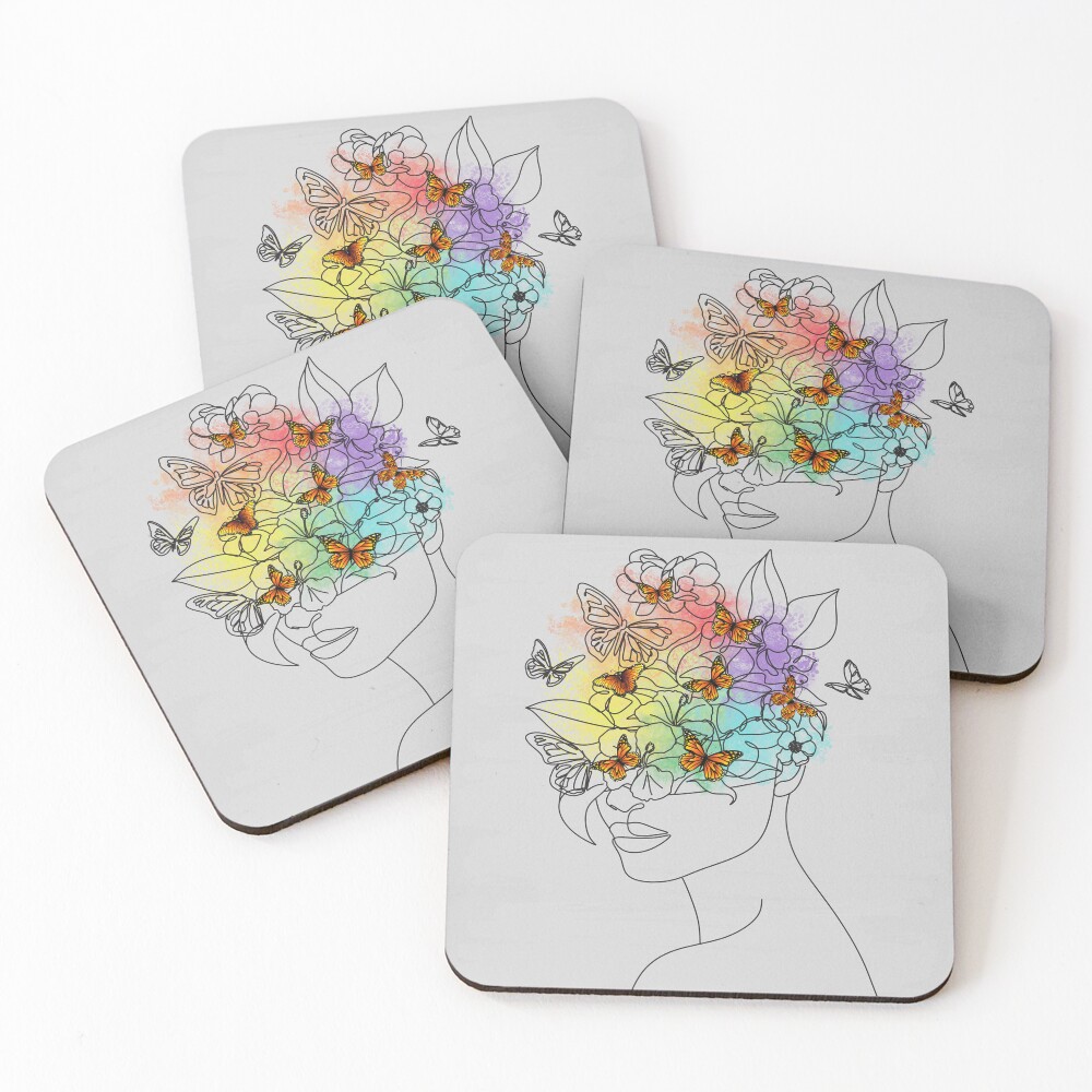Item preview, Coasters (Set of 4) designed and sold by Ruvie07.