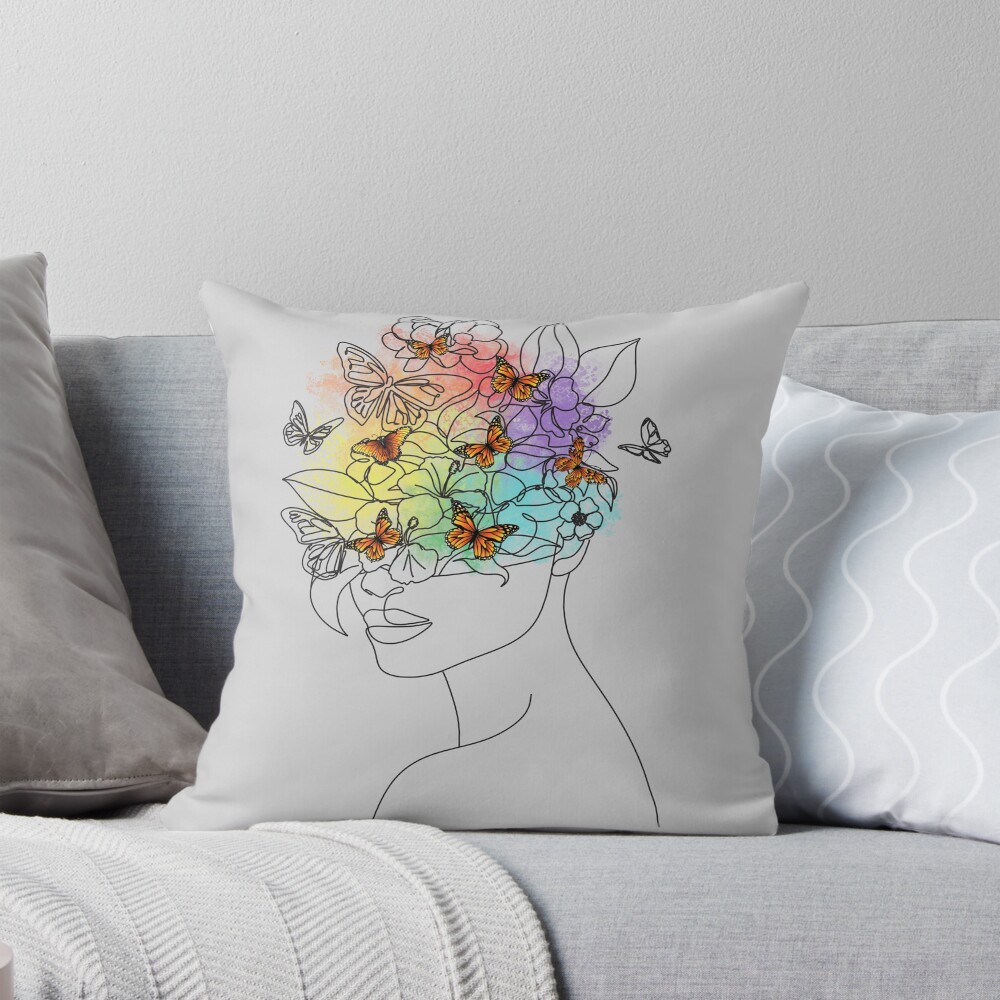 Item preview, Throw Pillow designed and sold by Ruvie07.