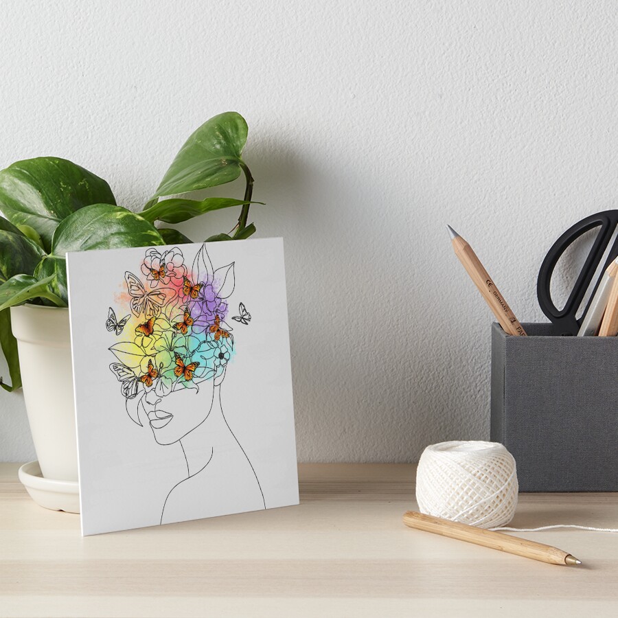 Item preview, Art Board Print designed and sold by Ruvie07.