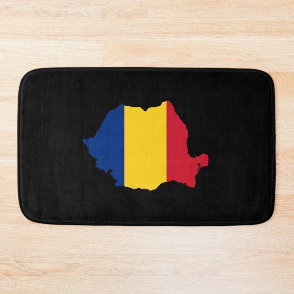 Item preview, Flag Map of Romania designed and sold by feether-store.