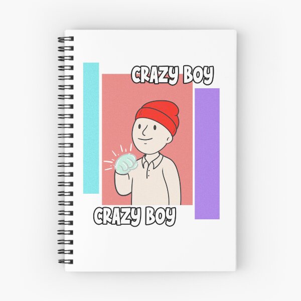 Item preview, Funny NFT Crazy Boy Art  designed and sold by Andrew Sawires.