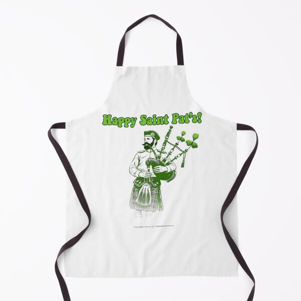 Item preview, Happy St Pat's! - Bagpipe Player designed and sold by The Imagination Source™.