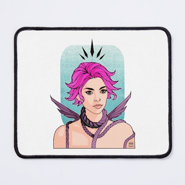 Item preview, Anime Non Binary Angel with Wings designed and sold by ObsidianDaz.