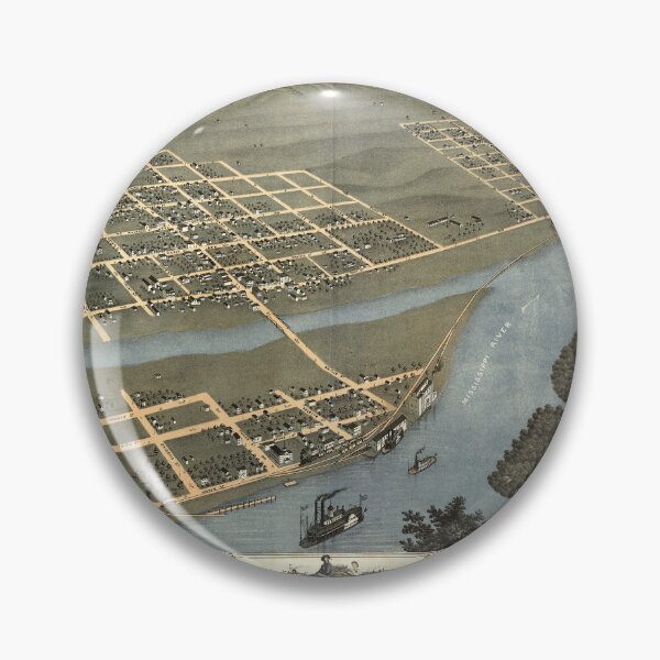 Item preview, Prairie du Chien, Wisconsin (1870) designed and sold by allhistory.