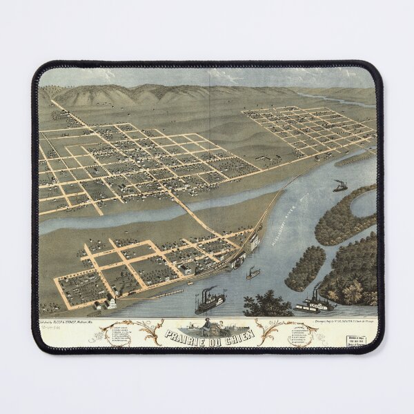 Item preview, Prairie du Chien, Wisconsin (1870) designed and sold by allhistory.