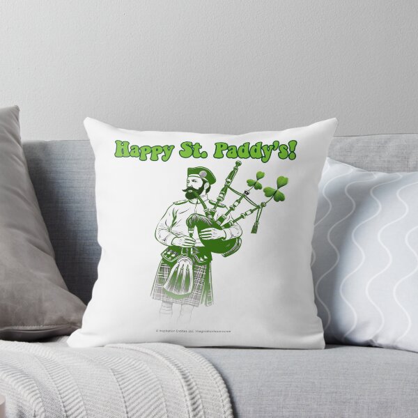Item preview, Happy St Paddy's! - Bagpipe Player designed and sold by The Imagination Source™.