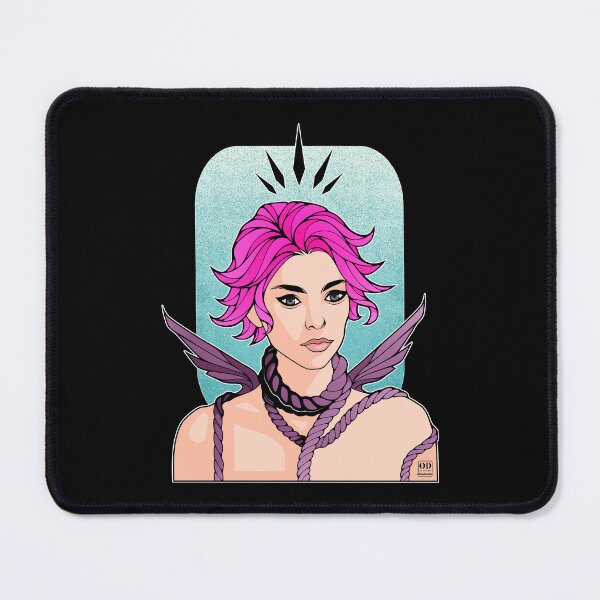 Item preview, Anime Non Binary Angel with Wings designed and sold by ObsidianDaz.