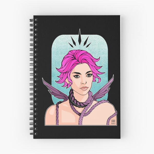 Item preview, Anime Non Binary Angel with Wings  designed and sold by ObsidianDaz.