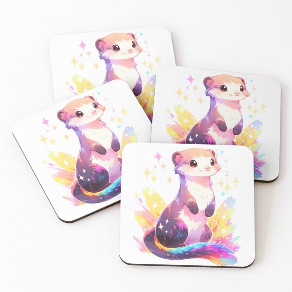 Item preview, Rainbow Ferret- Slink designed and sold by MinkInkx.