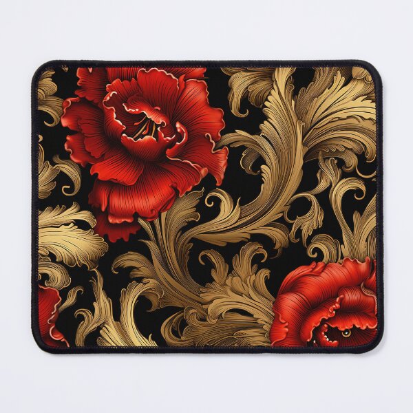 Item preview, Gladiolus Tile 18: Rainbow Trumpets Soaring on Blazing Vibrant Spears of Floral Fire designed and sold by TheBrainArt.