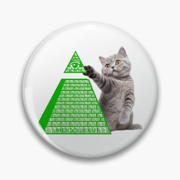 Artikelvorschau, Leuchtendes Pyramiden-Kätzchenauge entworfen und verkauft von LoucheHQ.