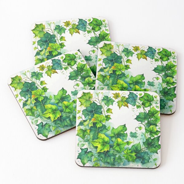 Item preview, Green Leave Crown - Natural Floral Pattern Décor   designed and sold by SassyArtistry.
