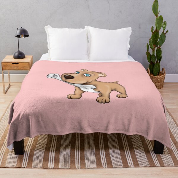 Item preview, Sweet Little Dog with a huge bone! designed and sold by Luciusinfabula.