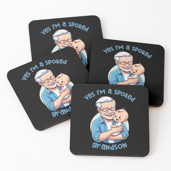 Item preview, Yes I'm a spoiled grandson designed and sold by ArtFeverShop.