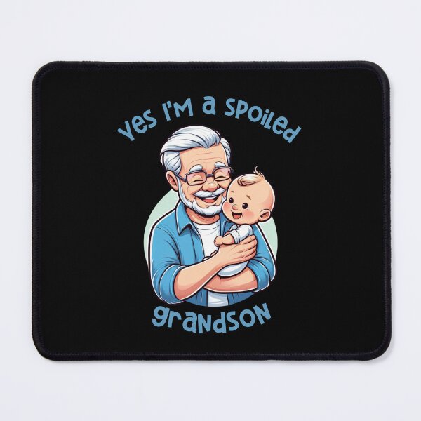 Item preview, Yes I'm a spoiled grandson designed and sold by ArtFeverShop.
