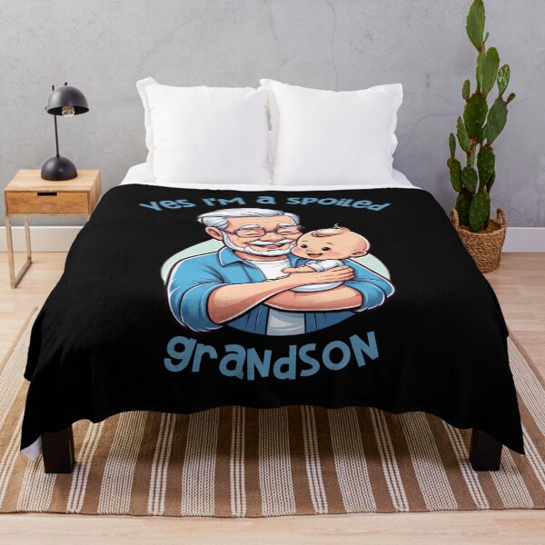Item preview, Yes I'm a spoiled grandson designed and sold by ArtFeverShop.