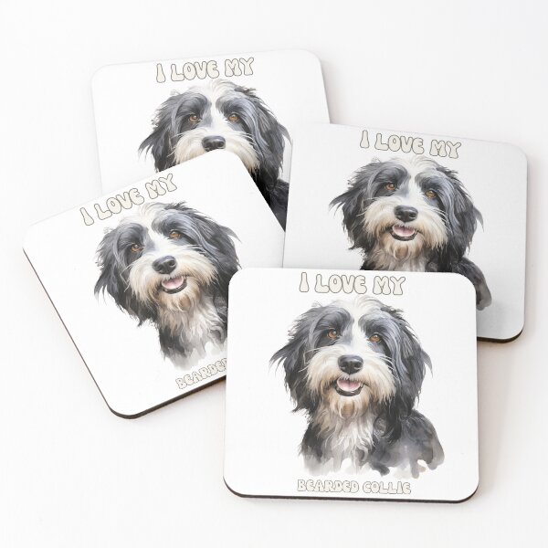 Item preview, I love my bearded collIe dog designed and sold by M1234s.