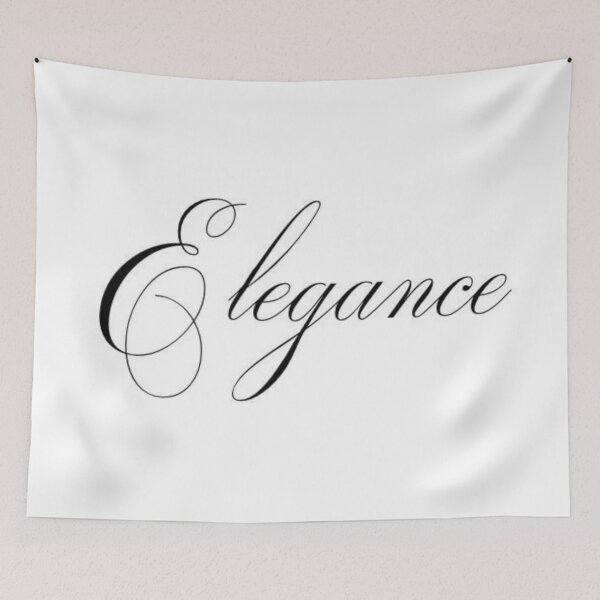 Item preview, Simplicity and elegance design with cursive letters designed and sold by rooofer.
