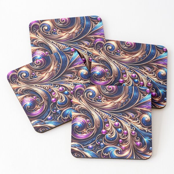 Item preview,  Colorful Abstract Swirl Sticker - Hypnotic Artistic Design  designed and sold by mymagicstoreus.
