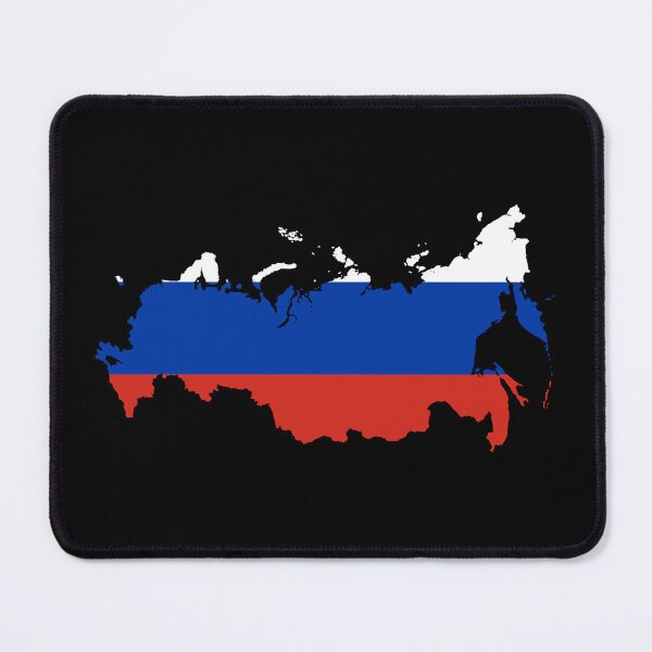 Item preview, Flag Map of Russia designed and sold by feether-store.