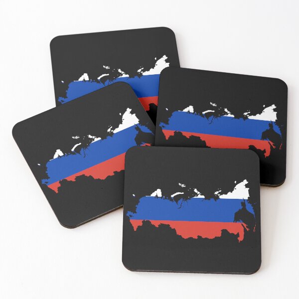 Item preview, Flag Map of Russia designed and sold by feether-store.