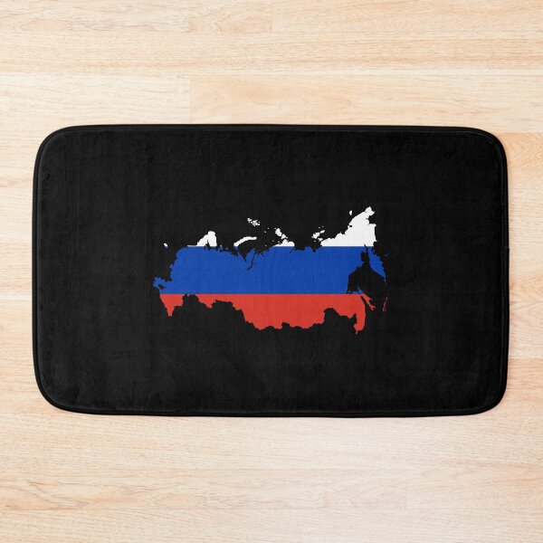 Item preview, Flag Map of Russia designed and sold by feether-store.