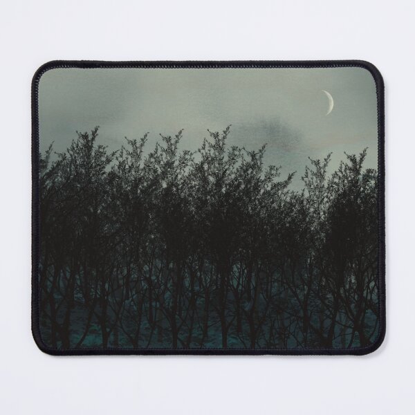 Item preview, Landascape teal watercolor digital art print designed and sold by Clara Memmoli.