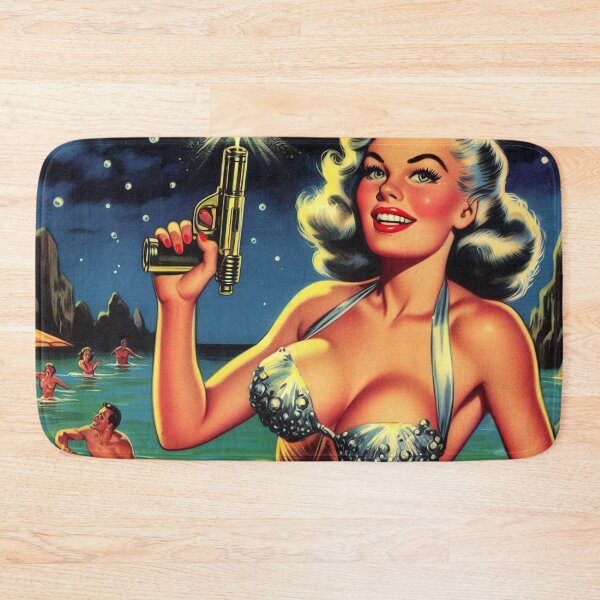 Item preview, Vintage Summer Pin-Up designed and sold by PulpVintage.