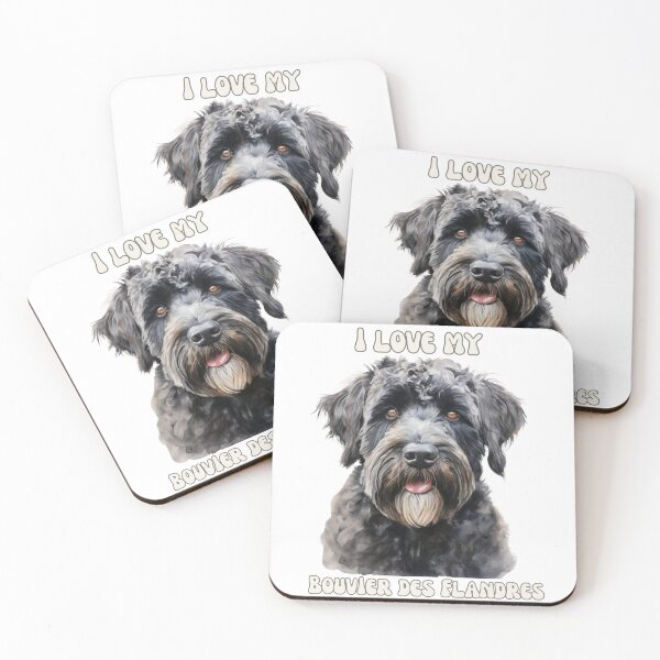 Item preview, I love my Bouvier des Flandres dog designed and sold by M1234s.
