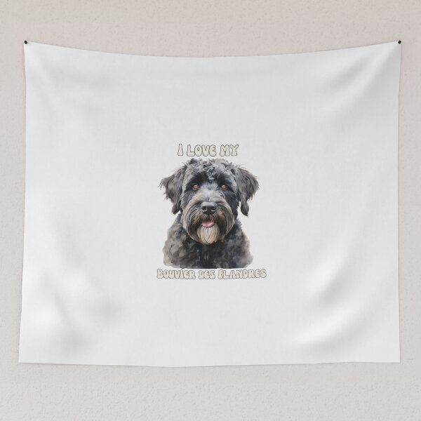 Item preview, I love my Bouvier des Flandres dog designed and sold by M1234s.