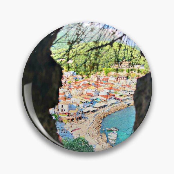 Item preview, Great view of Parga city?? designed and sold by Qnorth.